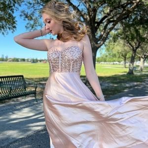 Ballet pink Prom dress size 1-2